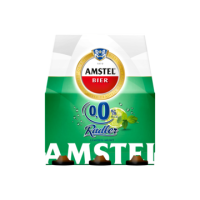 Amstel Radler Limoen Munt 0,0% Flessen 6 x 30cl